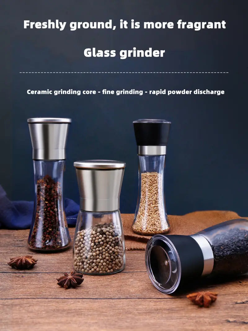 304 Stainless Steel Manual Pepper Grinder Kitchen Tool - Ramshackle Shack