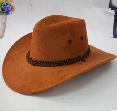 Men's Summer Wide Brim Cowboy Hat for Outdoor Use - Ramshackle Shack