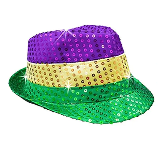 Carnival Light-Up Sequined Hat - Ramshackle Shack