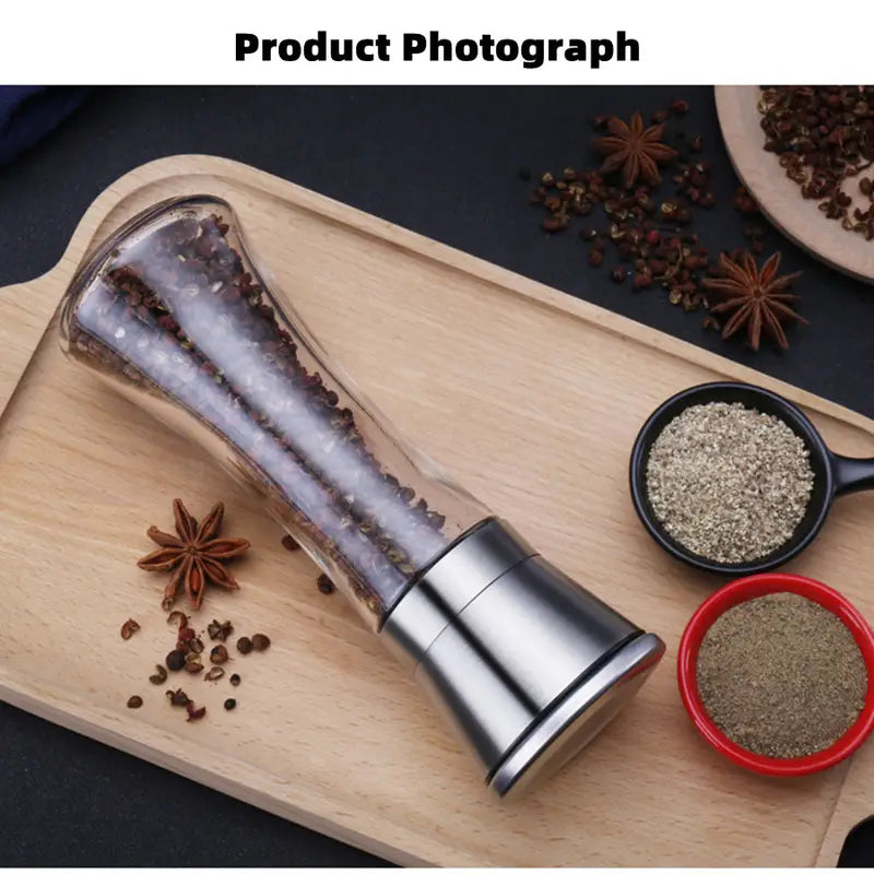 304 Stainless Steel Manual Pepper Grinder Kitchen Tool - Ramshackle Shack
