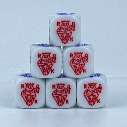 Wholesale New Acrylic 16mm Rounded Poker Dice - Ramshackle Shack