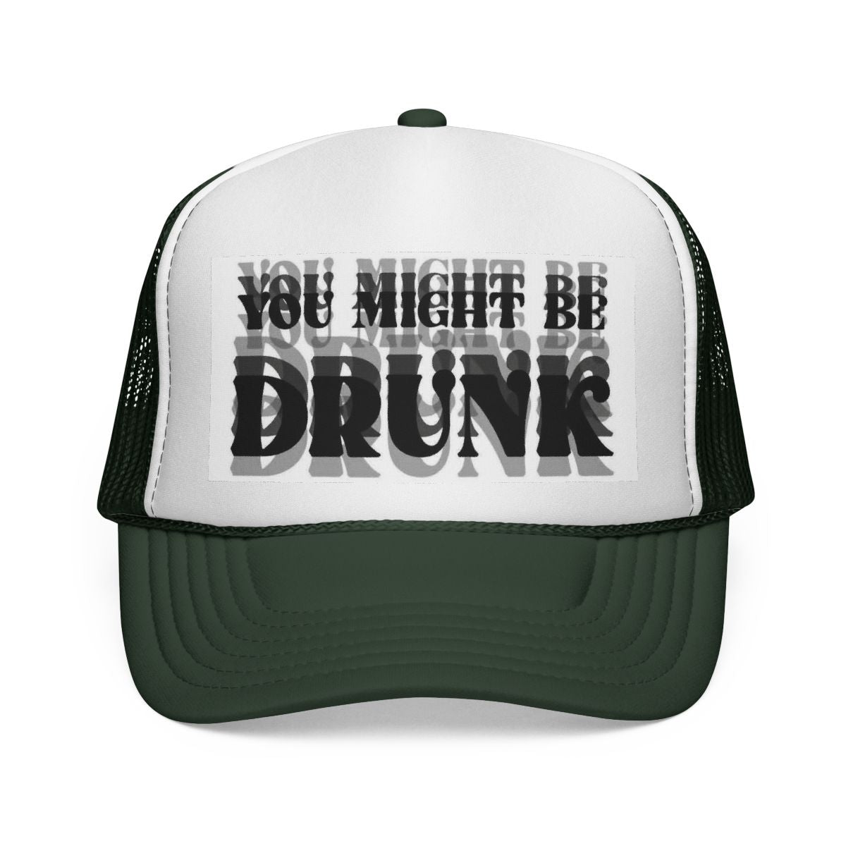 Trucker Hat - "You Might Be Drunk" Distressed Party Cap - Ramshackle Shack