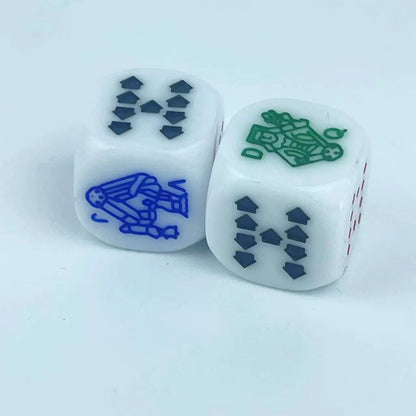 Wholesale New Acrylic 16mm Rounded Poker Dice - Ramshackle Shack