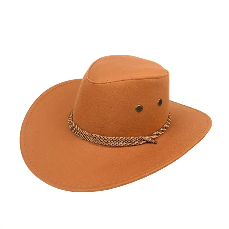 Men's Cowboy Hat for Spring and Summer Outdoor Activities - Ramshackle Shack