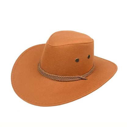 Men's Cowboy Hat for Spring and Summer Outdoor Activities - Ramshackle Shack