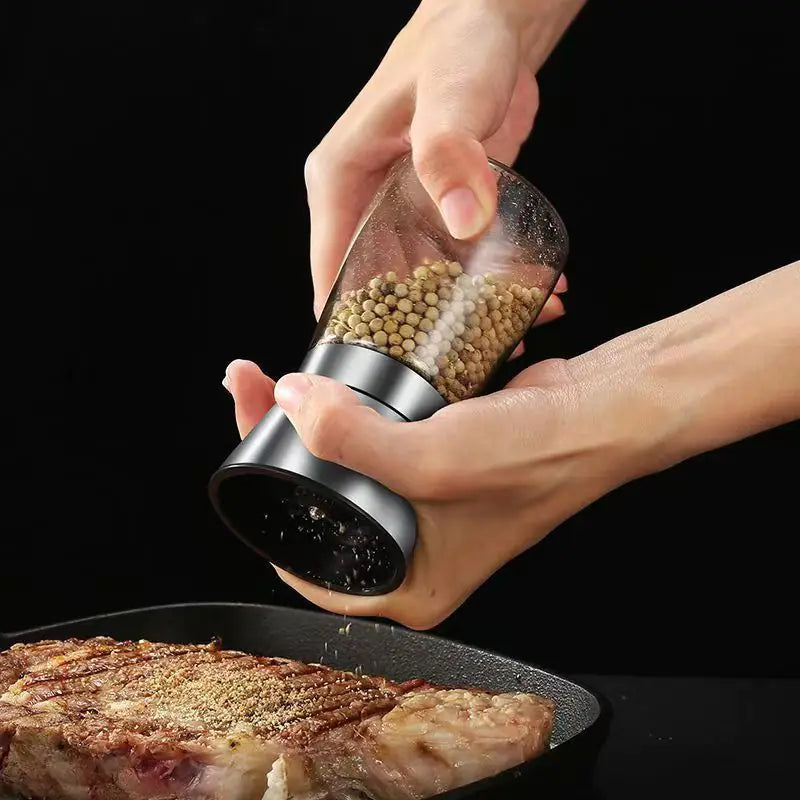 304 Stainless Steel Manual Pepper Grinder Kitchen Tool - Ramshackle Shack